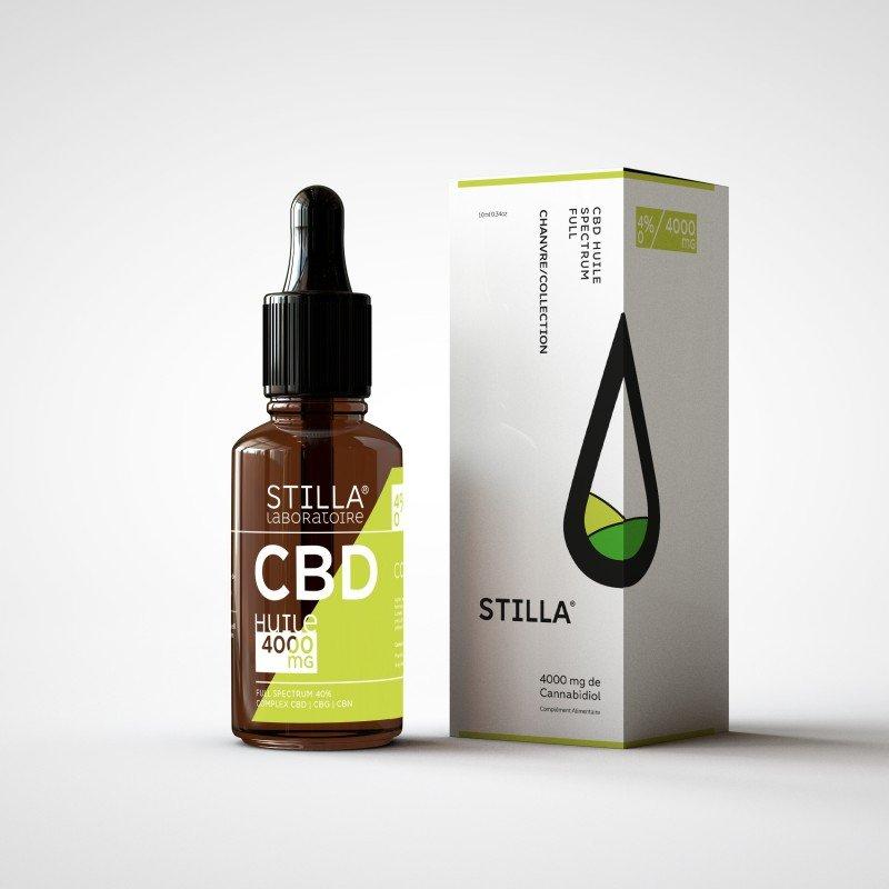 huile cbd 40 4000mg stilla full spectrum