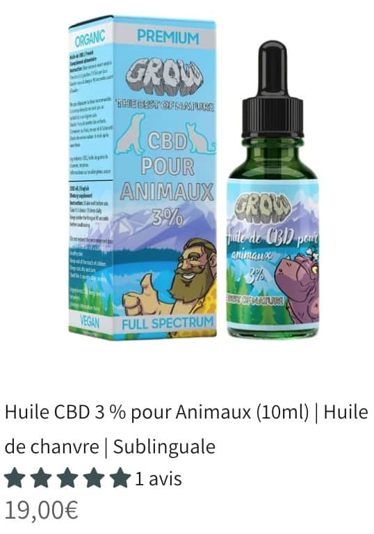 huile animaux sweet