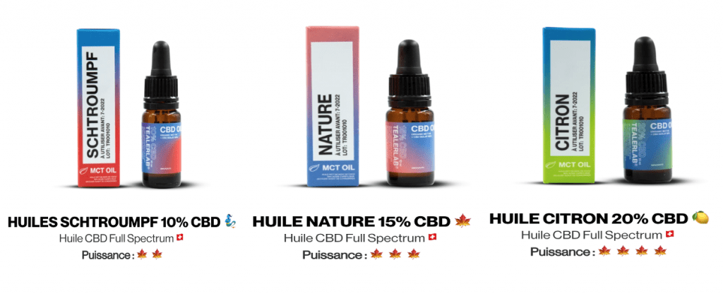 huiles tealerlab