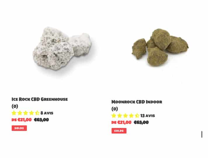 ice rock moonrock green dogs