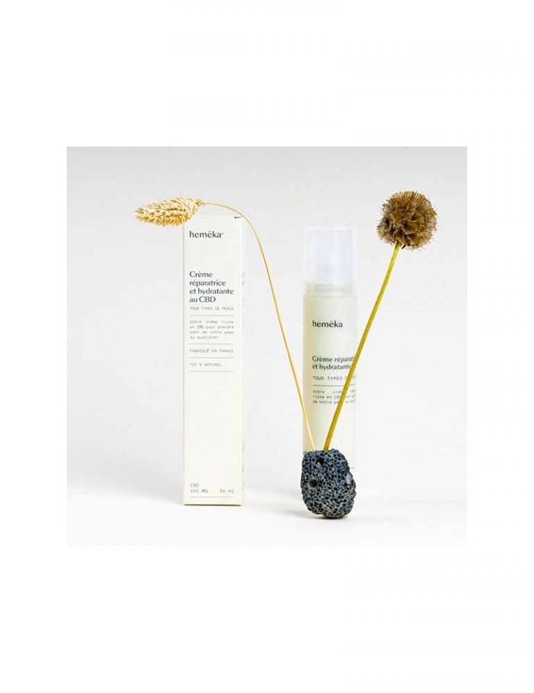 creme reparatrice et hydratante au cbd